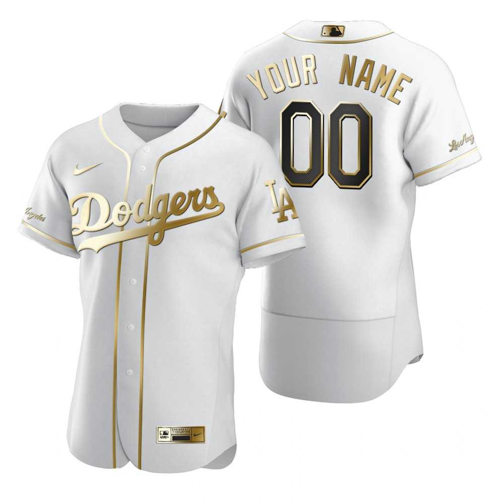 Los Angeles Dodgers Customized Nike White Stitched MLB Flex Base Golden Edition Jersey,We sell and wholesale Los Angeles Dodgers Customized Nike White Stitched MLB Flex Base Golden Edition Jersey on line form chian!